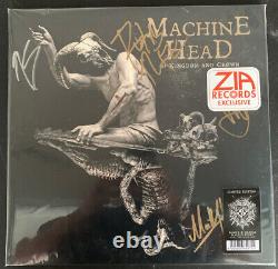 Machine Head Kingdom & Crown Signed Autographed Zia Vinyl /500 Brown Orange Rare