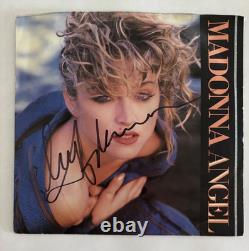 Madonna Angel Signed Autographed Sleeve 45 rpm Single Vinyl Record with COA