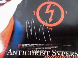Marilyn Manson Signed Autographed ANTICHRIST SUPERSTAR Simply Vinyl Album JSA