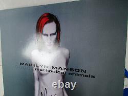 Marilyn Manson Signed Autographed MECHANICAL ANIMALS Nothing Vinyl Album JSA