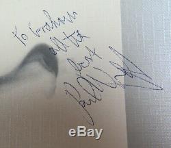 Mark Hollis TALK TALK Signed Autograph The Party's Over Album Vinyl LP by 4
