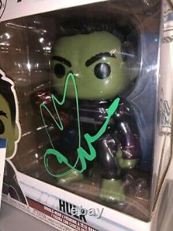 Mark Ruffalo Hulk Avengers Marvel Signed Autographed Funko Pop Beckett Bas Coa