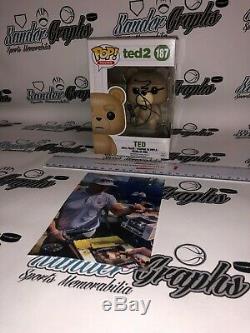 Mark Wahlberg Ted 2 Signed Autographed Funko Pop Vinyl Figure-exact Proof Coa