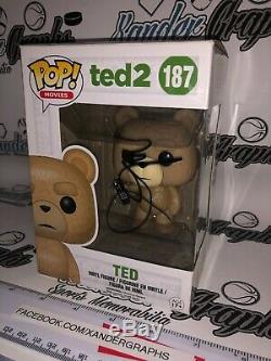 Mark Wahlberg Ted 2 Signed Autographed Funko Pop Vinyl Figure-exact Proof Coa