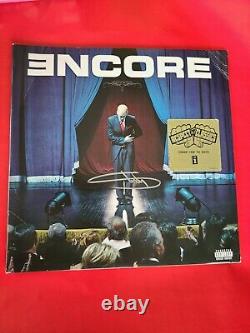 Marshall Mathers Eminem Signed Autographed'Encore' Vinyl Album PSA