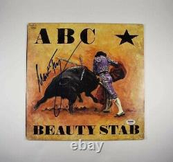 Martin Fry ABC Signed Autographed Record LP Vinyl PSA/DNA COA