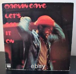 Marvin Gaye Signed Autographed'Lets Get It On' Vinyl Album LP PSA DNA LOA