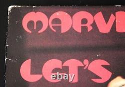 Marvin Gaye Signed Autographed'Lets Get It On' Vinyl Album LP PSA DNA LOA