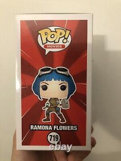 Mary Elizabeth Winstead Signed Ramona Flowers Funko Pop 719 Beckett Bas Coa Auto