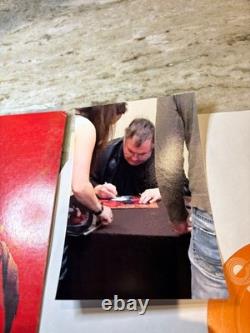 Meat Loaf Bat Out of Hell LP Record Signed w JSA COA