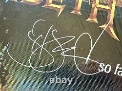 Megadeth So Far So Good So What SIGNED Vinyl LP AUTOGRAPHED Thrash Metal NEW