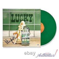 Megan Moroney Signed Autographed Vinyl LP Lucky PSA/DNA Authenticated