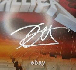 Metallica Master of Puppets Autographed Vinyl Record Authentication Pros