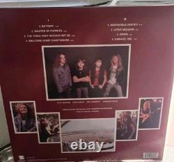 Metallica Master of Puppets Autographed Vinyl Record Authentication Pros