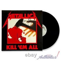 Metallica Signed Autographed Vinyl LP Kill Em' All PSA/DNA Authenticated