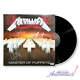 Metallica Signed Autographed Vinyl Lp Master Of Puppets Psa/dna Authentica