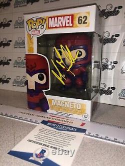 Michael Fassbender Magneto X-men Signed Autographed Funko Pop-beckett Bas Coa