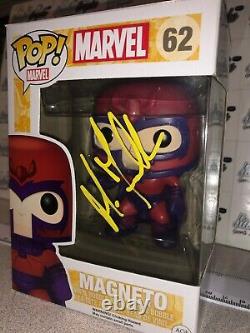 Michael Fassbender Magneto X-men Signed Autographed Funko Pop-beckett Bas Coa