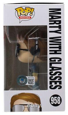 Michael J. Fox Signed Back To The Future Marty Funko Pop #958 BAS