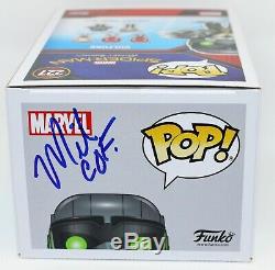 Michael Keaton Mike Becker Signed Vulture Autographed Spiderman Funko POP JSA