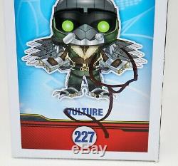 Michael Keaton Mike Becker Signed Vulture Autographed Spiderman Funko POP JSA