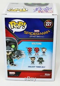 Michael Keaton Mike Becker Signed Vulture Autographed Spiderman Funko POP JSA