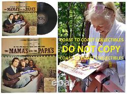 Michelle Phillips Signed Mamas and the Papas Album COA Proof Autographed Vinyl