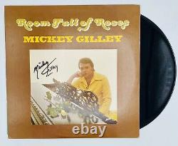 Mickey Gilley Signed Autographed Room Full Of Roses Vinyl LP Record