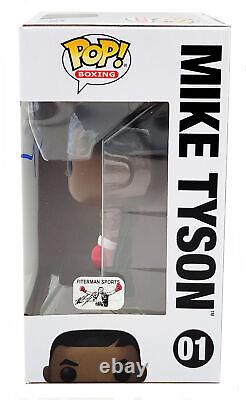 Mike Tyson Autographed Signed Funko Pop Vinyl Figurine Beckett Bas Stock #202296