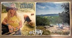 Miranda Lambert Postcards From Texas SIGNED AUTOGRAPHED Vinyl 2LP NEW! IN HAND