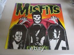 Misfits Signed Autographed Evilive Vinyl LP Record Signed By 3