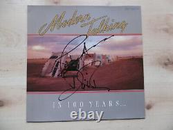 Modern Talking signed 12 Maxi-Cover Vinyl In 100 Years. ACOA