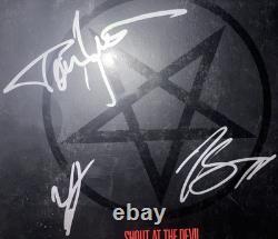Motley Crue Shout At The Devil Vinyl LP Signed / Autographed By 3/4 Members COA
