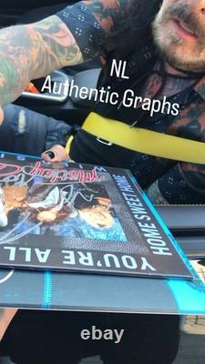 Motley Crue Shout At The Devil Vinyl LP Signed / Autographed By 3/4 Members COA
