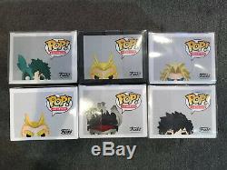 My Hero Academia Pop All Might Silver Chrome + Signed All Might Chris Sabat COA