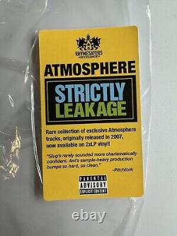 NEW ATMOSPHERE Strictly Leakage 2LP Vinyl Signed Autographed SHIPS FAST