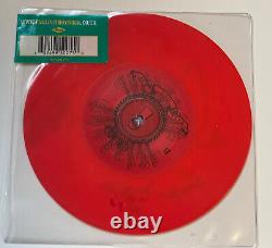 NEW Fall Out Boy Sugar We're Going Down red 7 Vinyl SIGNED AUTOGRAPHED 2006