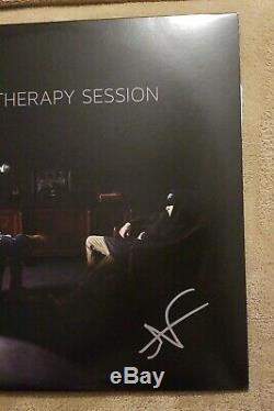 NF signed auto Therapy Session 2x Vinyl LP Nathan Feuerstein Nate LET YOU DOWN