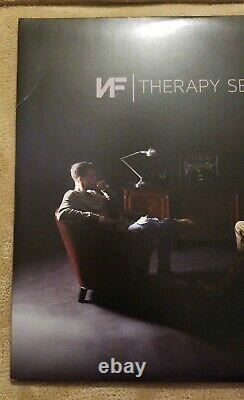 NF signed auto Therapy Session 2x Vinyl LP Nathan Feuerstein Nate LET YOU DOWN