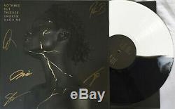 NOTHING BUT THIEVES LP Broken Machine SIGNED WHITE & BLACK Split Vinyl SEALED
