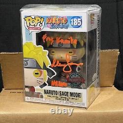 Naruto Sage Mode Signed Funko Pop (JSA COA) Maile Flanagan