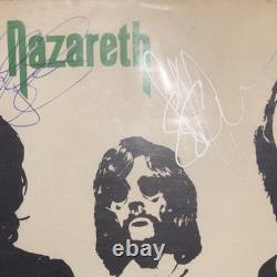 Nazareth Autographed Original Vinyl Record Music Beckett Authentication