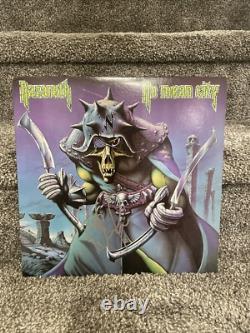 Nazareth Signed Autographed No Mean City LP Vinyl RARE Rock Pete Agnew