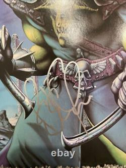 Nazareth Signed Autographed No Mean City LP Vinyl RARE Rock Pete Agnew