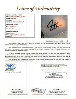 Neil Peart Signed RUSH HEMISPHERES Vinyl Album EXACT Proof JSA
