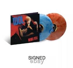 New Billy Idol Rebel Yell Vinyl Expanded Edition Signed Limited Pre-Sale