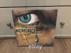 Nickelback Signed Autographed Lp Vinyl Silver Side Up Rare Chad Kroeger