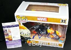 Nicolas Cage Signed Autographed Ghost Rider Funko Pop JSA PSA COA