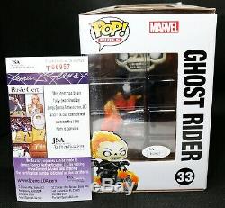 Nicolas Cage Signed Autographed Ghost Rider Funko Pop JSA PSA COA