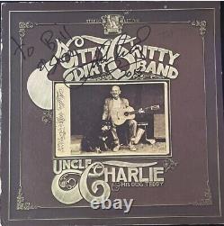 Nitty Gritty Dirt Band Lp Signed Uncle Charlie/his Dog Lp 1970 Jsa Coa